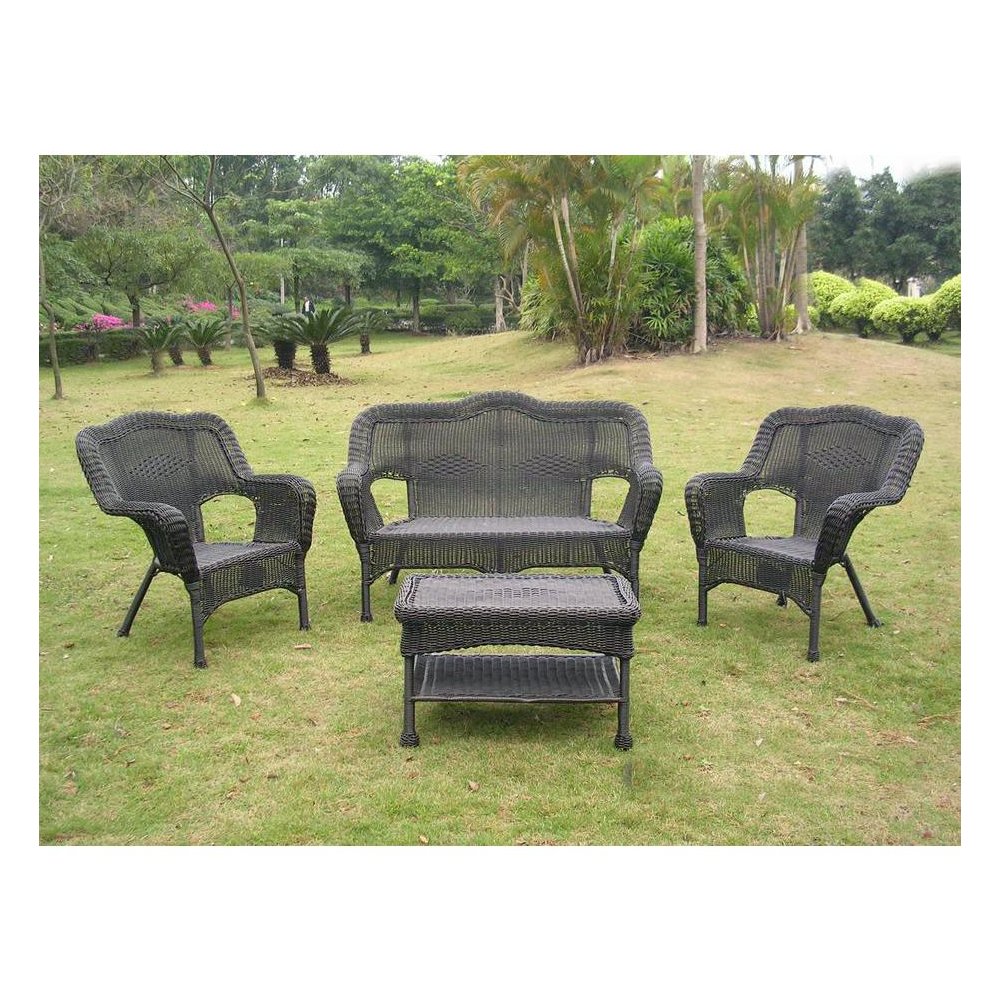 Four Piece Maui Outdoor Seating Group. Picture 1