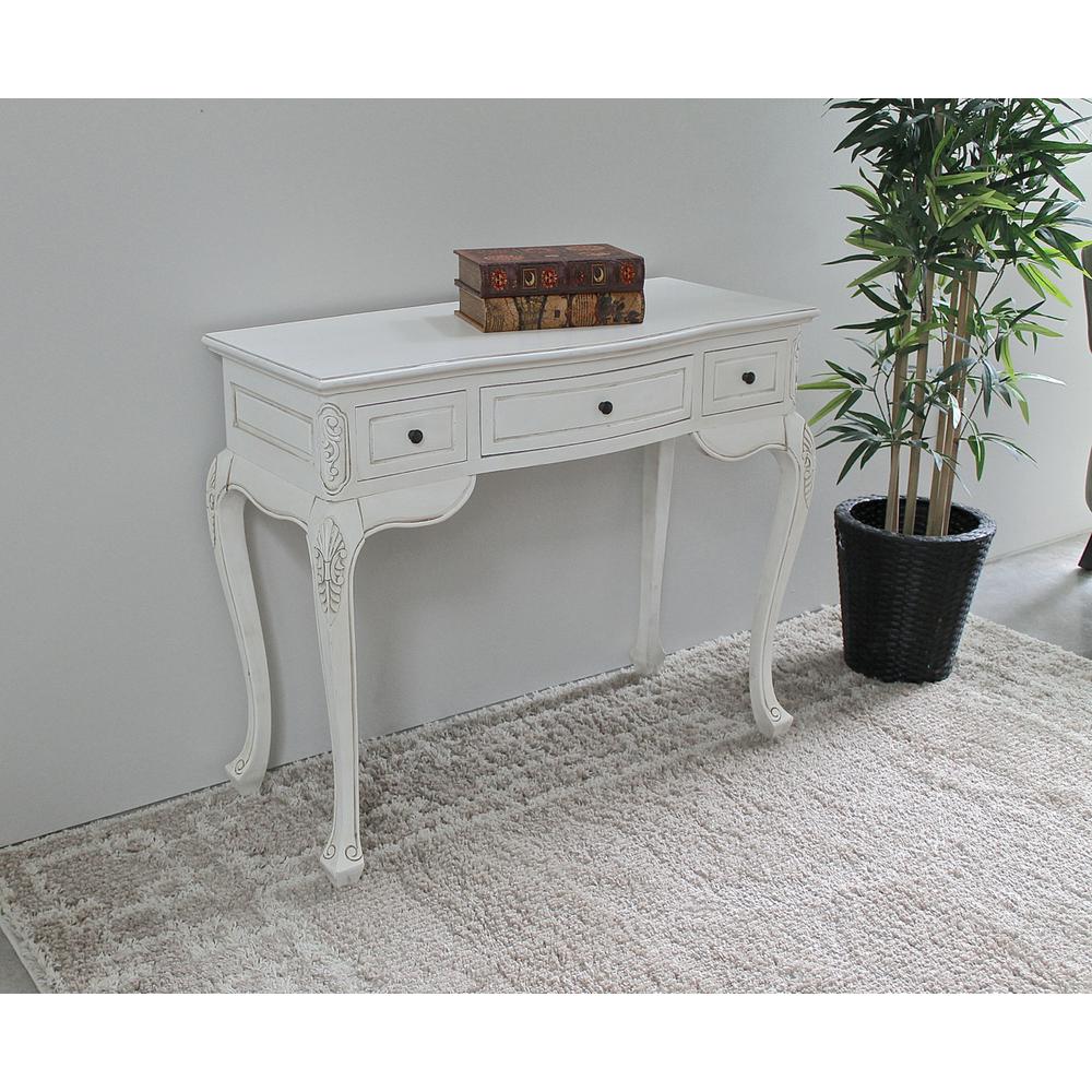 Carved Vanity Desk. Picture 2