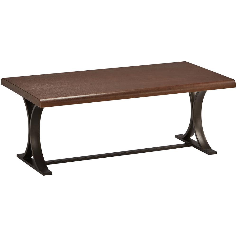 Hamburg Contemporary Contemporary MDF/Metal Coffee Table. Picture 1
