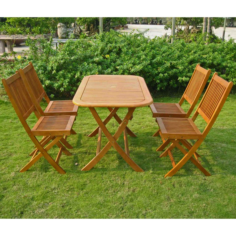 Royal Tahiti Melilla 5-Piece Dining Group. Picture 1