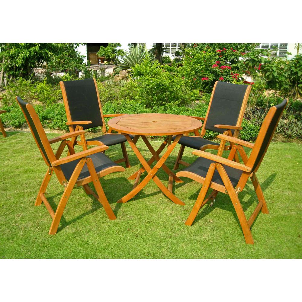 Caceres Royl Tahiti 5-Piece Patio Set. Picture 1