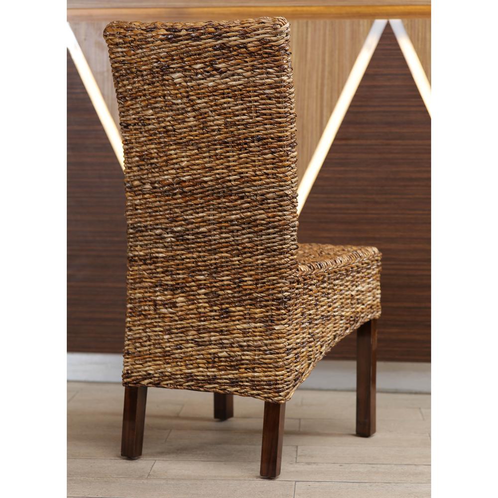 Gaby Woven Banana Dining Chair (Set of 2). Picture 2