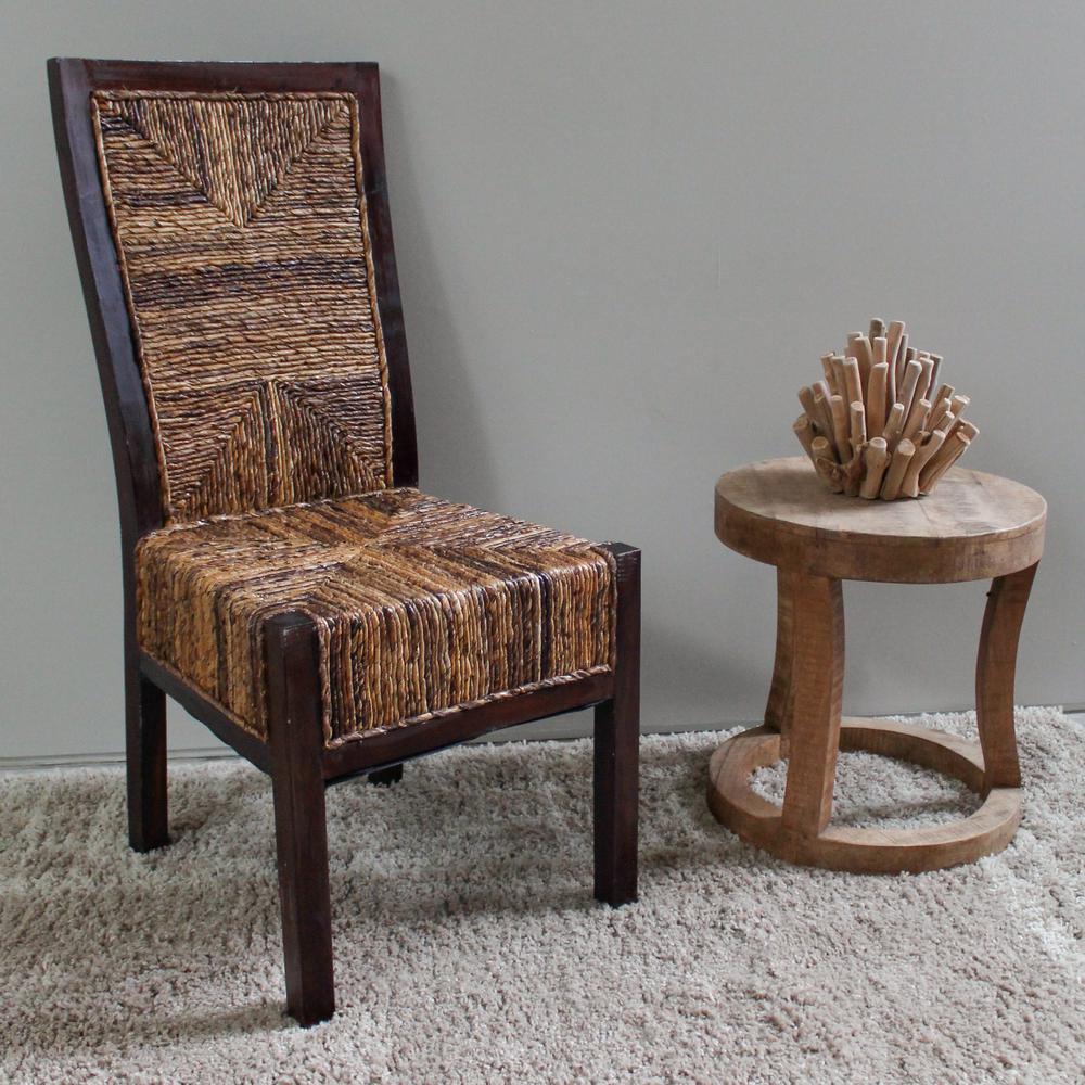Set of Two Dallas Abaca Weave Dining Chair. Picture 1