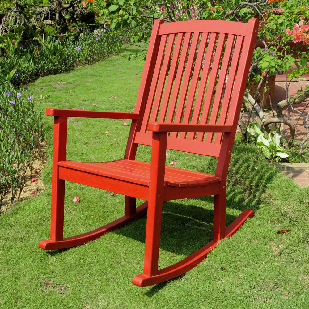 Acacia Large Rocking Chair. Picture 1