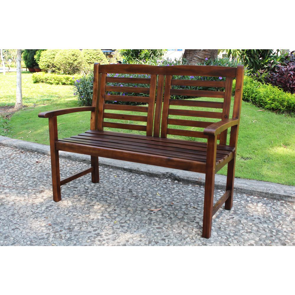 Acacia Trinidad Bench. Picture 1