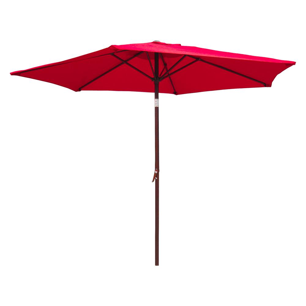 Outdoor 8 Foot Aluminum Umbrella. Picture 1