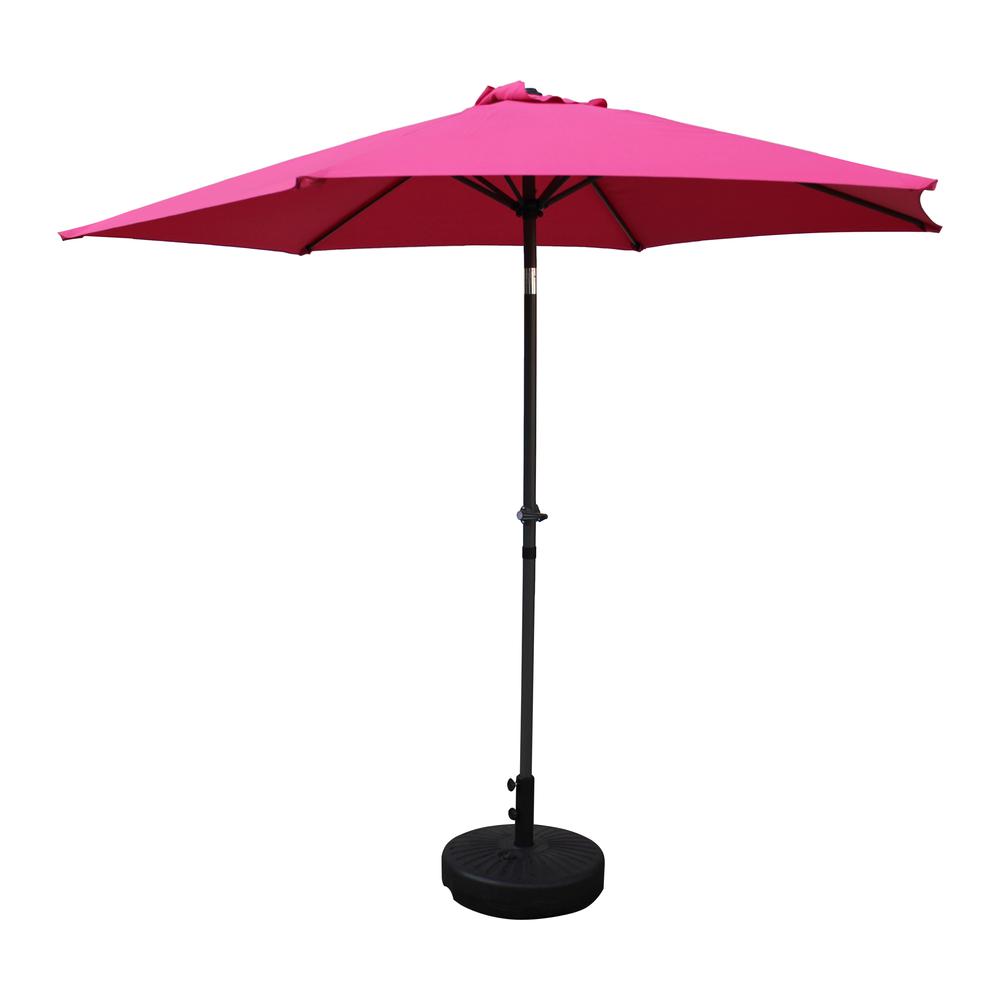 St. Kitts Aluminum 9-foot Patio Umbrella, Bery Berry. Picture 1