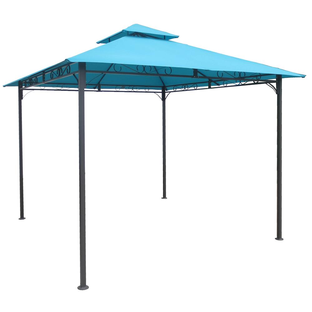 Square Vented Canopy Gazebo. Picture 1