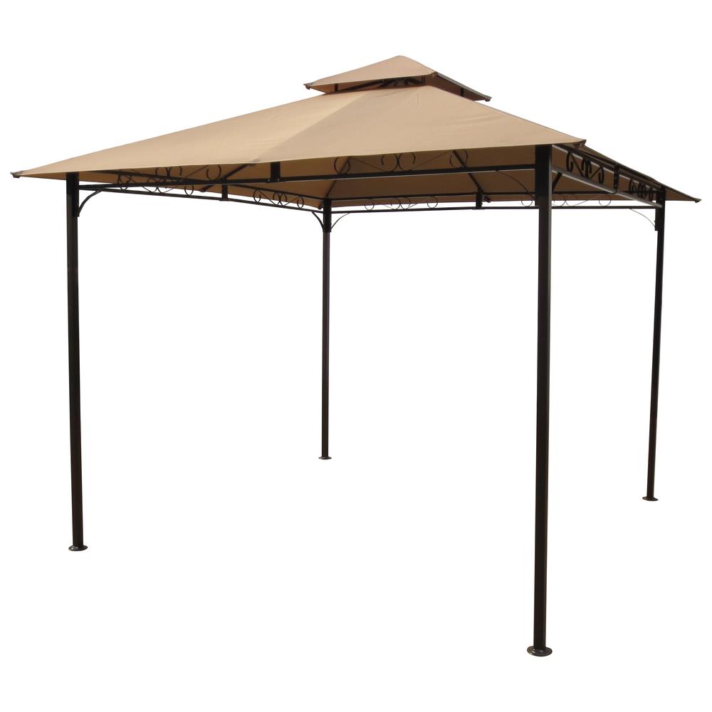 Square Vented Canopy Gazebo. Picture 1
