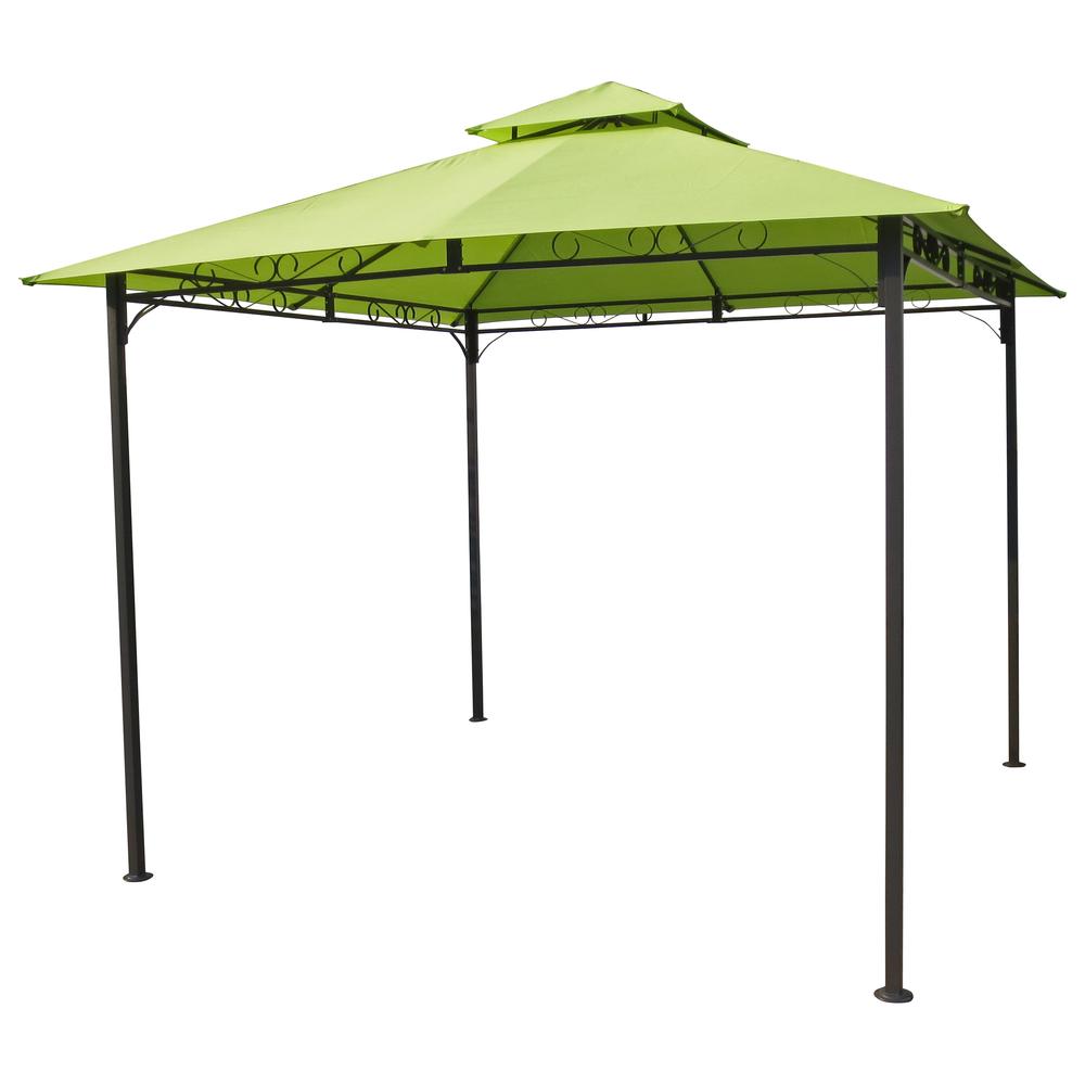 Square Vented Canopy Gazebo. Picture 1
