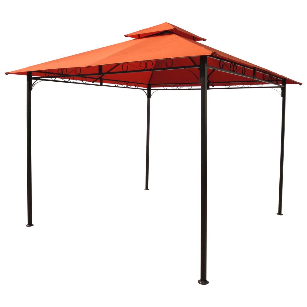 Square Vented Canopy Gazebo. Picture 1