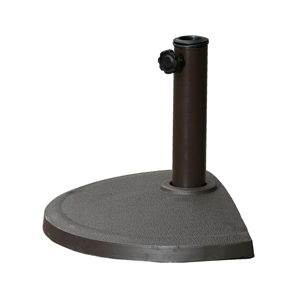 Compound Resin Half-Round Umbrella Stand. Picture 1