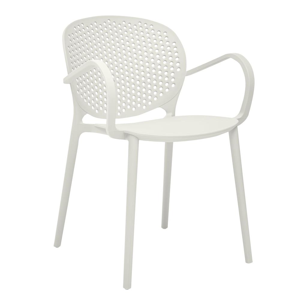 Midcentury Polypropylene Arm Chair, Set Of 4. Picture 2