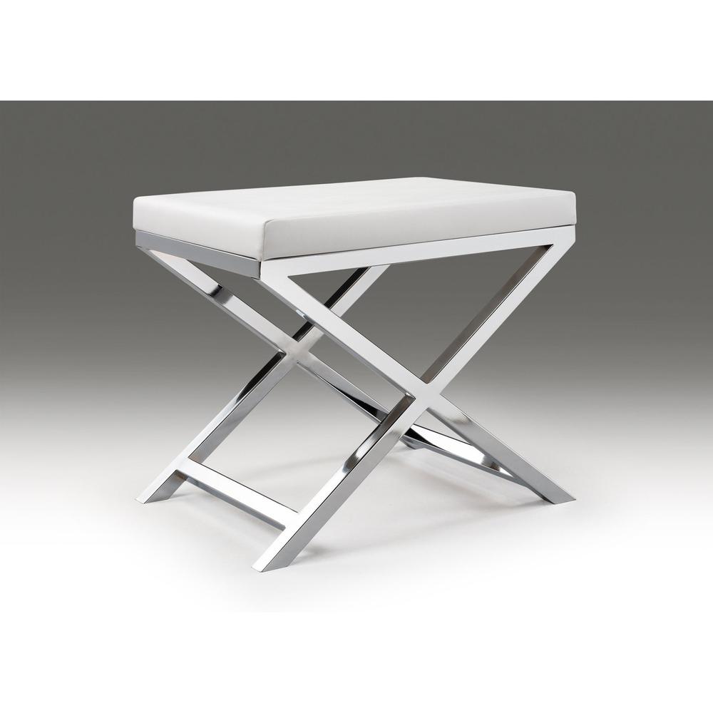 Chair With Chrome Base. Picture 1