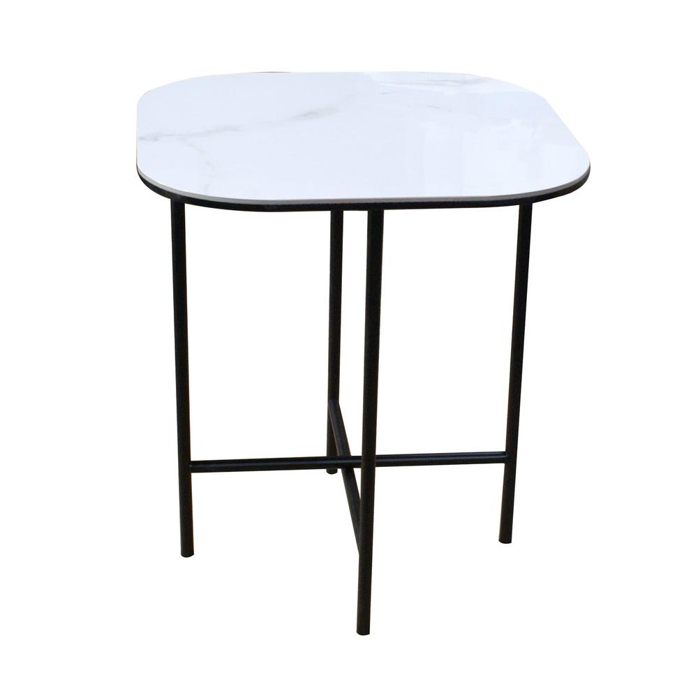 Ceramic Top + Black Metal Frame. Picture 1