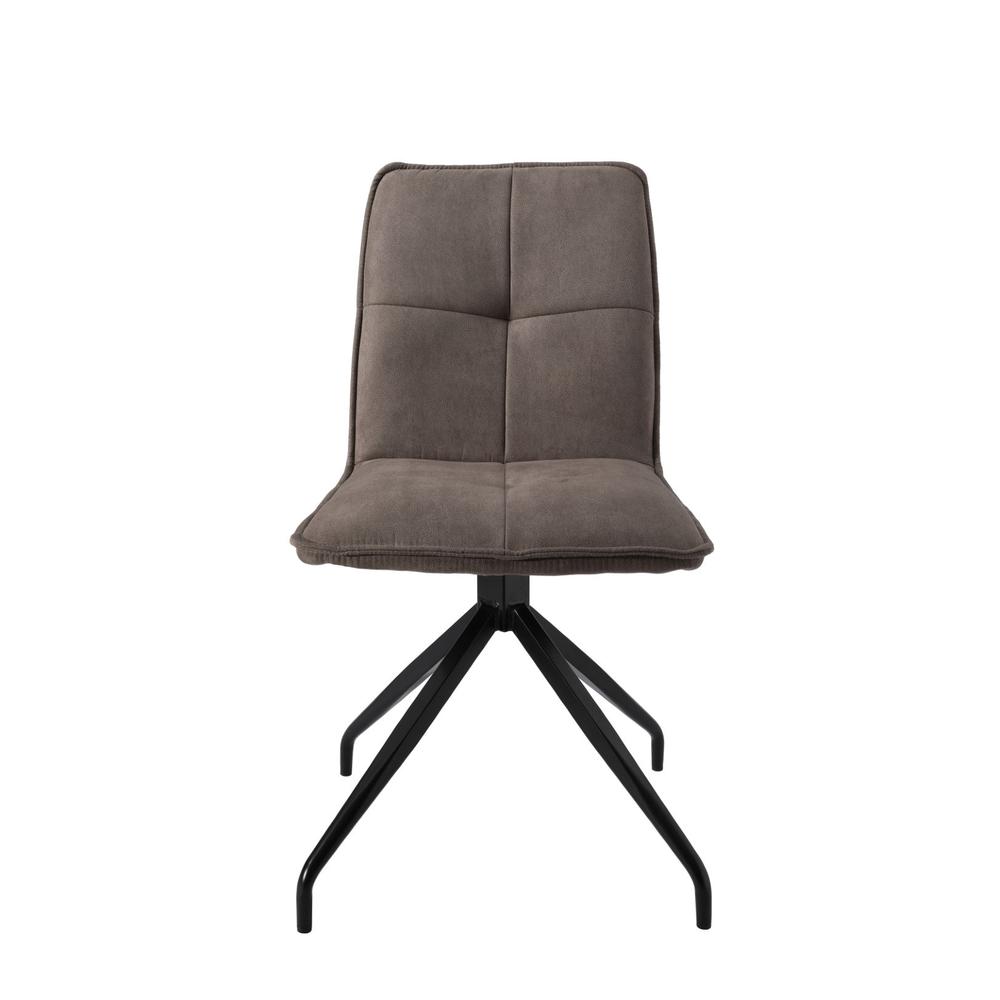 Dining Chair With Fabric Seat, Set Of 2. Picture 2