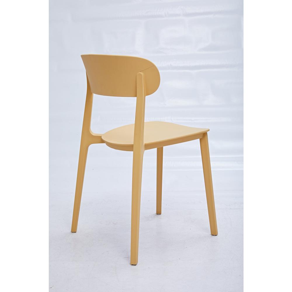 Midcentury Polypropylene Side Chair, Set Of 4. Picture 2