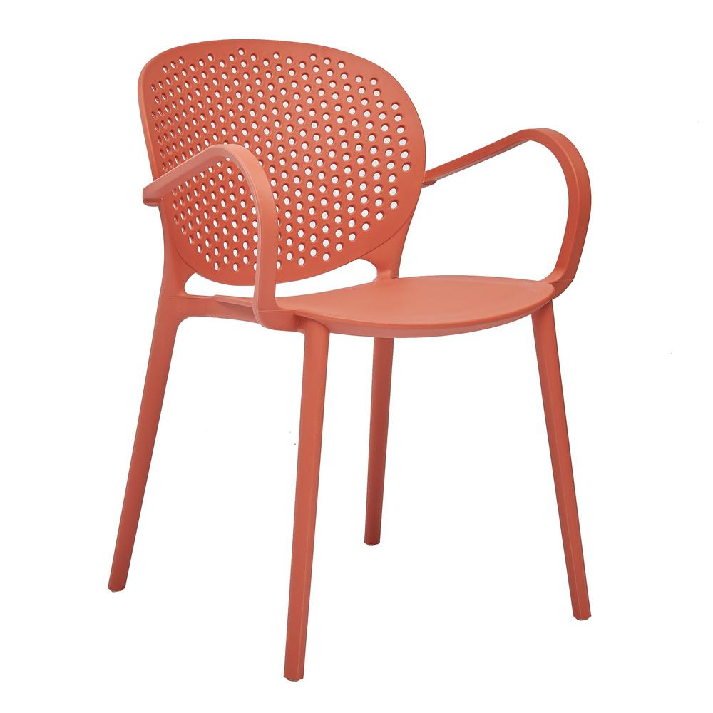 Midcentury Polypropylene Arm Chair, Set Of 4. Picture 1