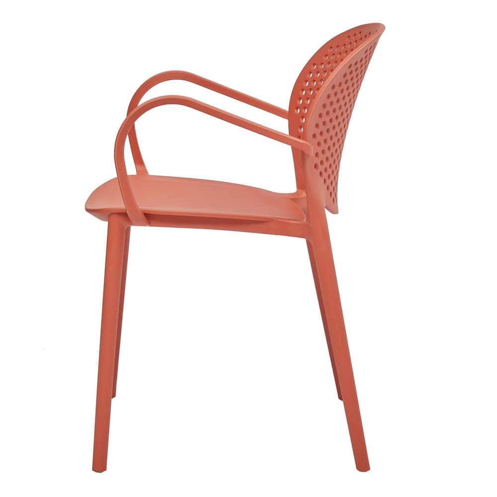 Midcentury Polypropylene Arm Chair, Set Of 4. Picture 2