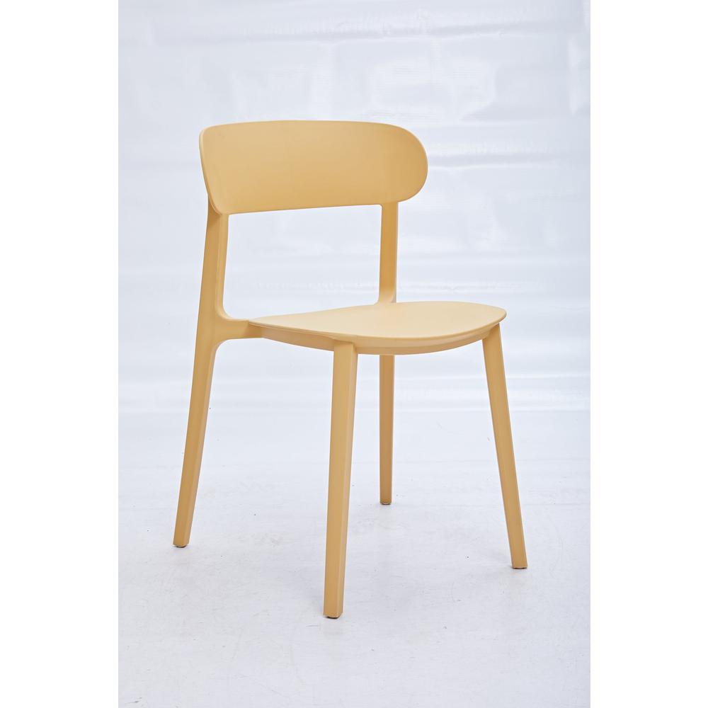 Midcentury Polypropylene Side Chair, Set Of 4. Picture 1