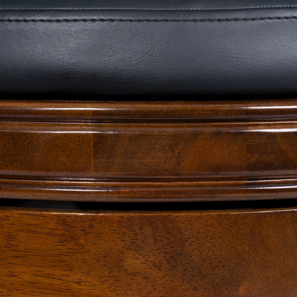 Balen Swivel Bar Stool -Cappuccino Finish. Picture 5
