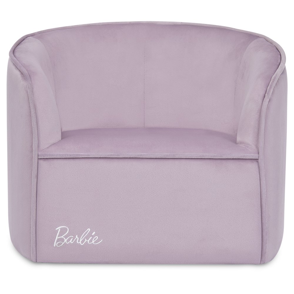 Barbie Be Bold Be You Kid's Sofa by Evolur in Purple. Picture 5