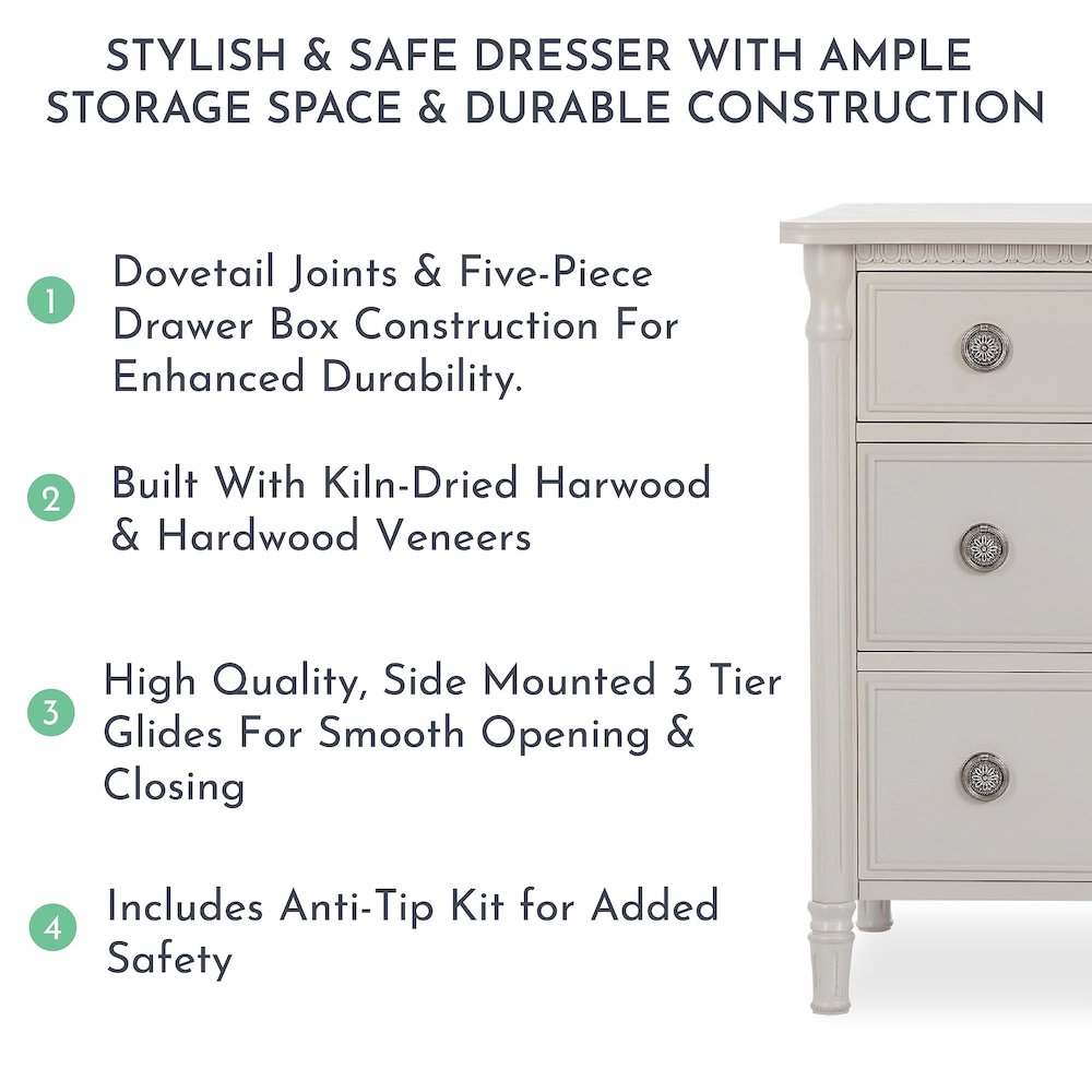 Evolur Julienne 6 Double Dresser , 838-C. Picture 5