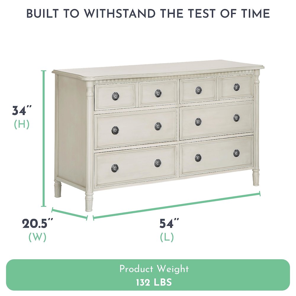 Evolur Julienne 6 Double Dresser , 838-C. Picture 3