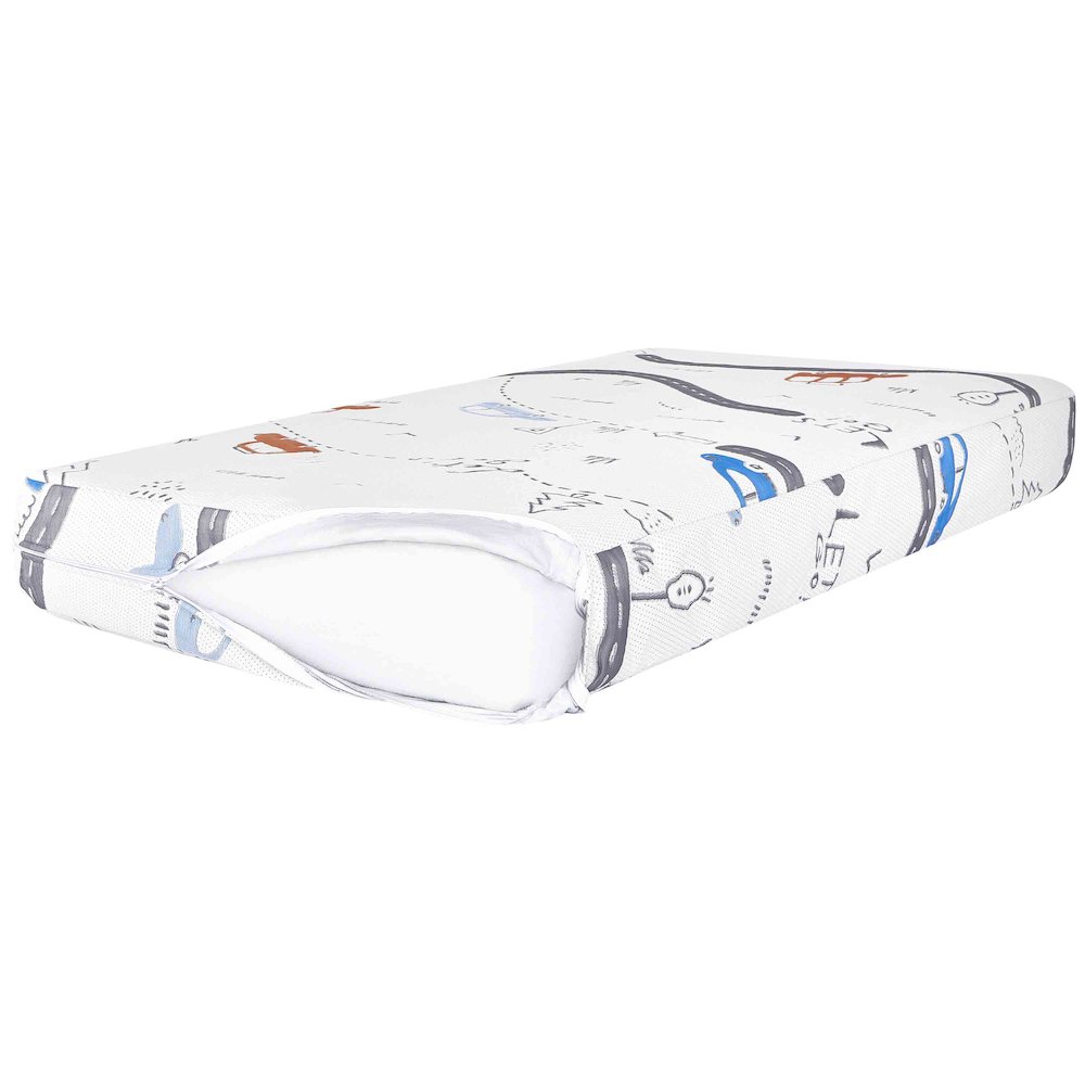 Dream On Me 150 Coil Inner Spring On The Go Crib and Toddler Mattress. Picture 4