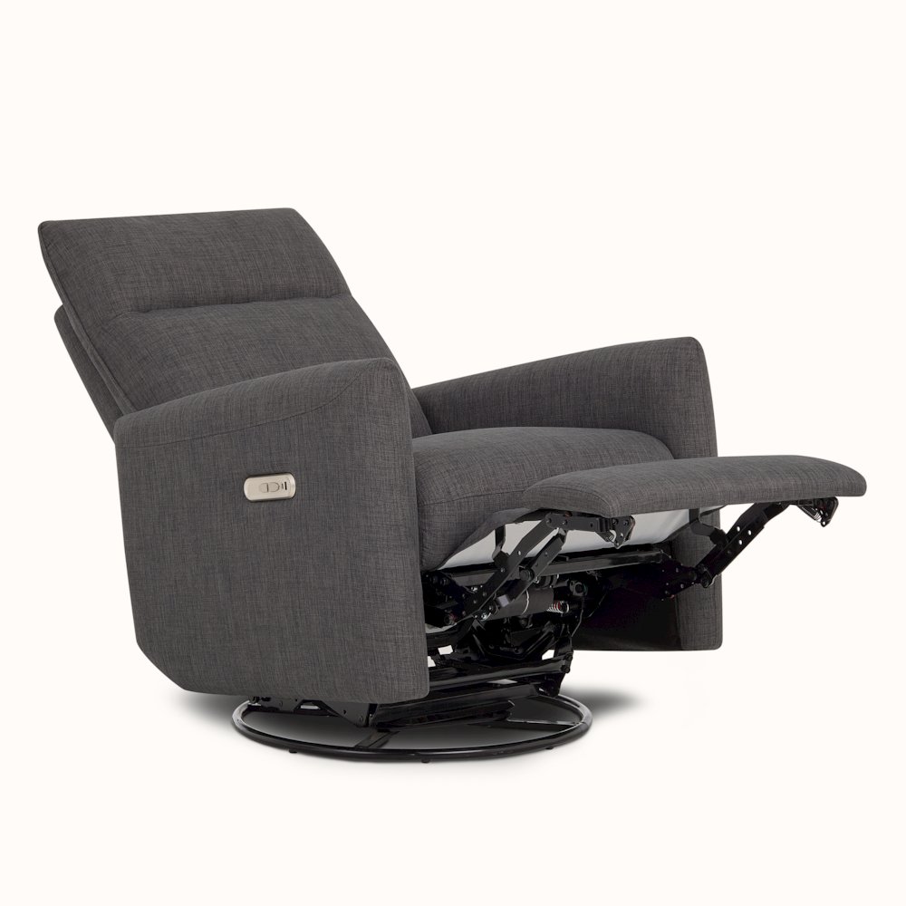 Evolur Noah Power Recline Glider With 275-Degree Swivel, Power Recline. Picture 2