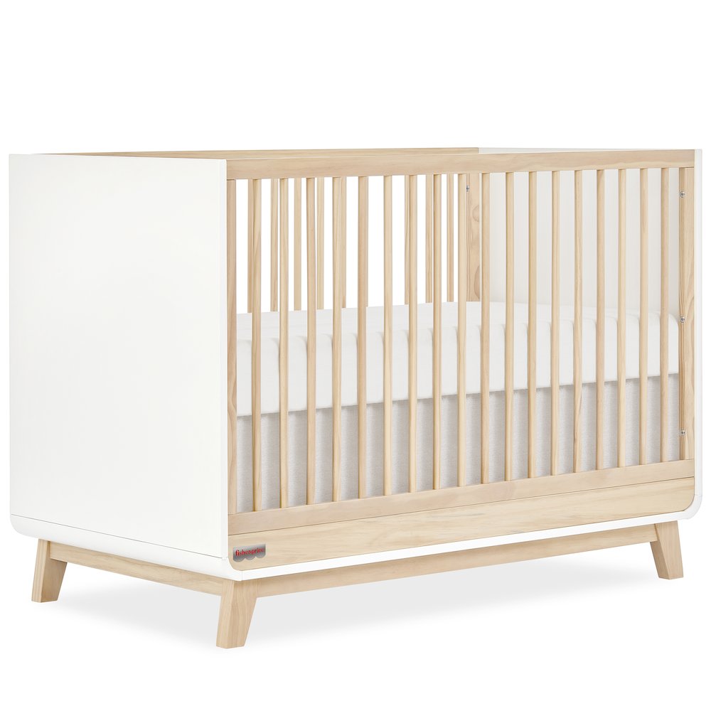 Fisher Price Siesta 3-in-1 Convertible Crib by Dream On Me. Picture 1