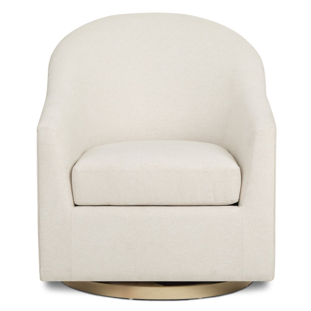 Evolur Luna Swivel Glider & Ottoman. Picture 5