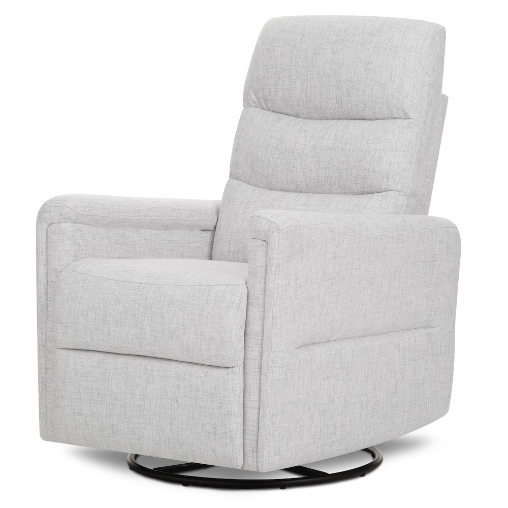 Evolur Peyton Manual Recline Glider with Full 360-Degree Swivel. Picture 6