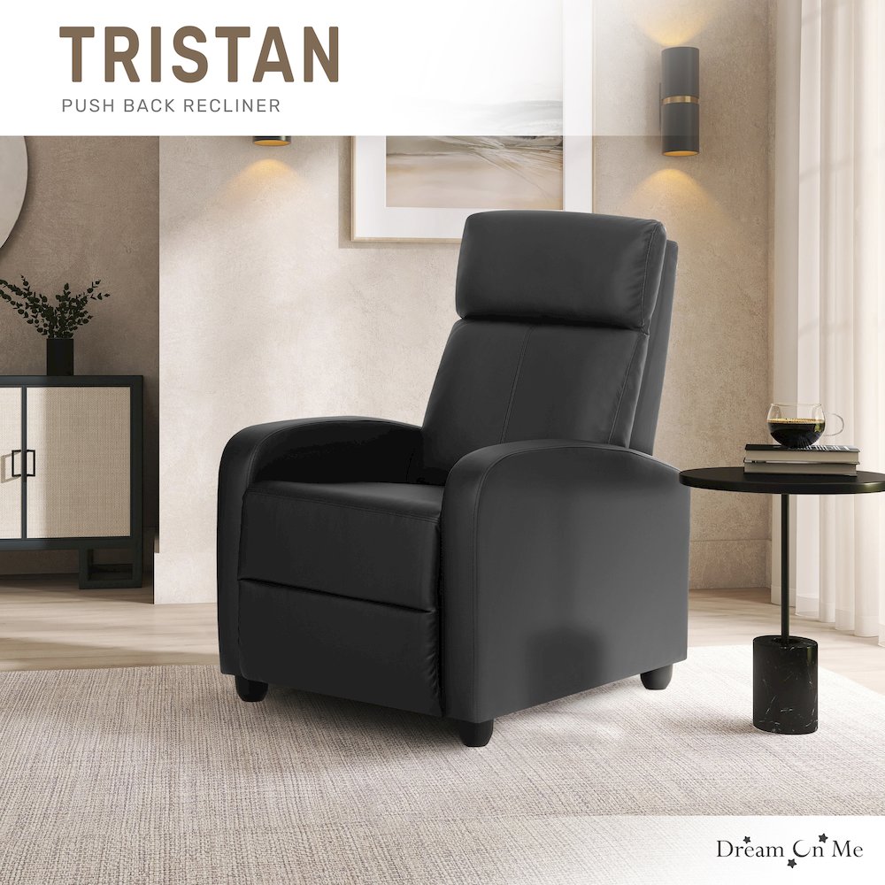 Dream On Me Tristan Manual Recliner Multiple Recline Modes, Sturdy Design. Picture 2