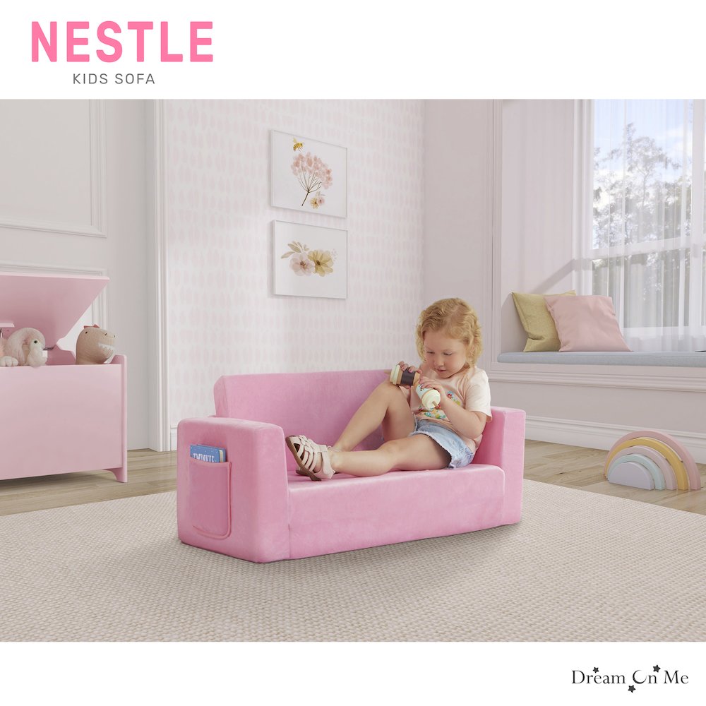 Dream On Me Nestle Kids Sofa - Duo. Picture 2