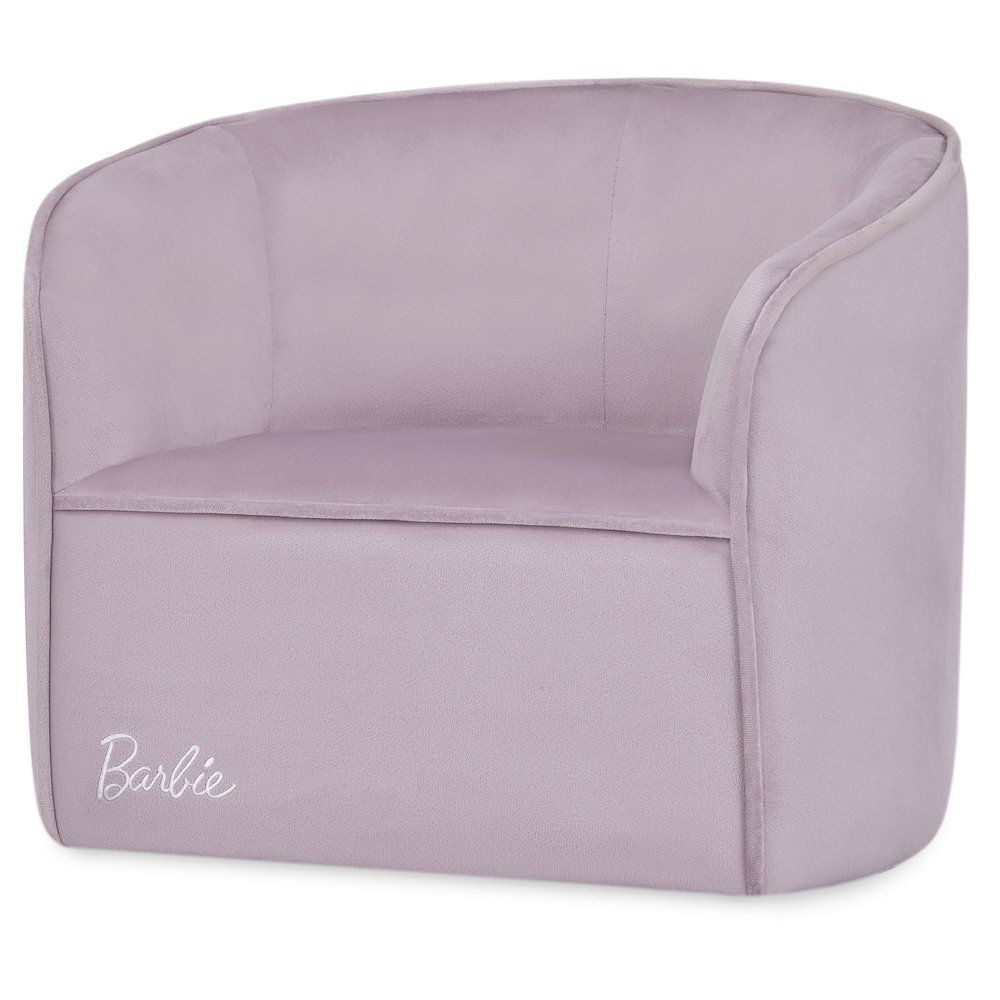 Barbie Be Bold Be You Kid's Sofa by Evolur in Purple. Picture 6