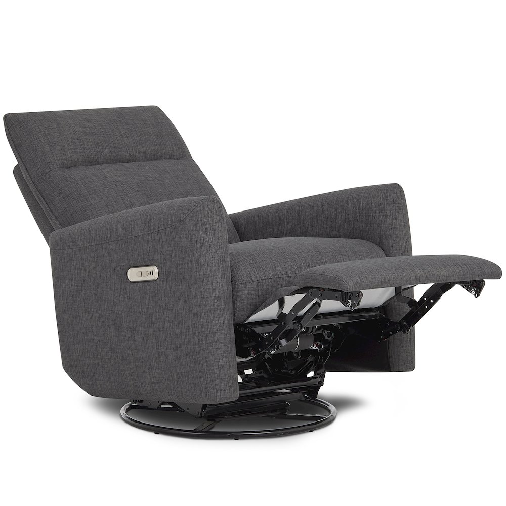 Evolur Noah Power Recline Glider With 275-Degree Swivel, Power Recline. Picture 4