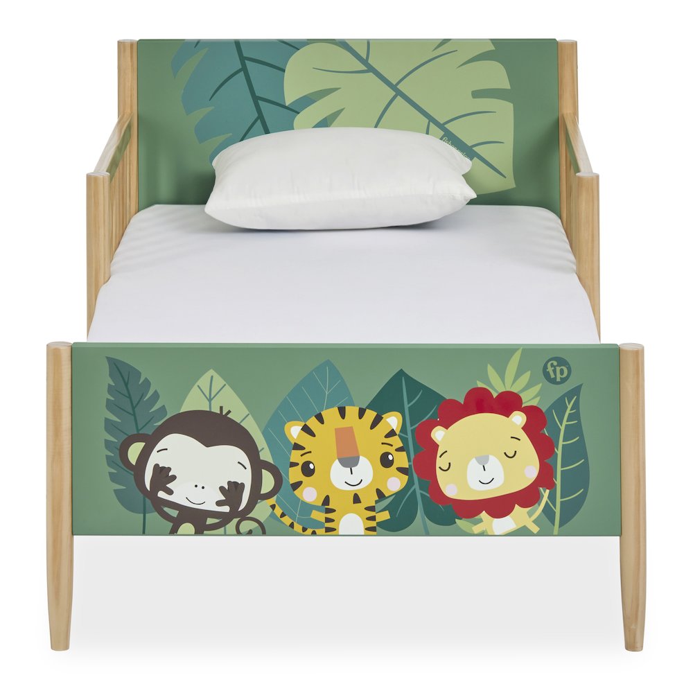 FP Animal Kingdom Toddler Bed in Grey. Picture 6
