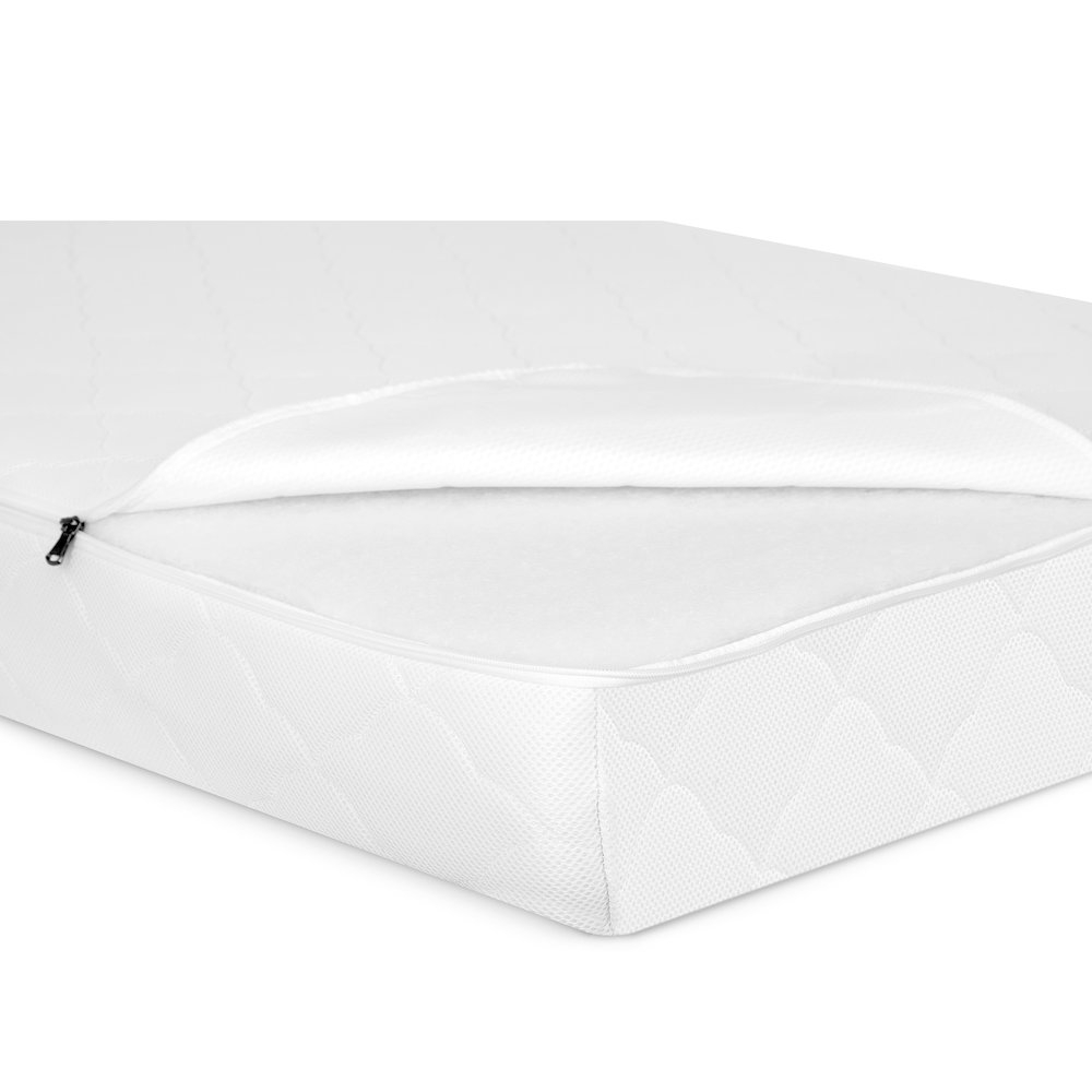 Evolur Wondernap 2 in 1 Full-size Crib Mattress, White. Picture 6