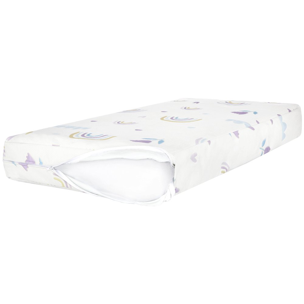 Dream On Me Over the Rainbow Crib and Toddler Mattress. Picture 4