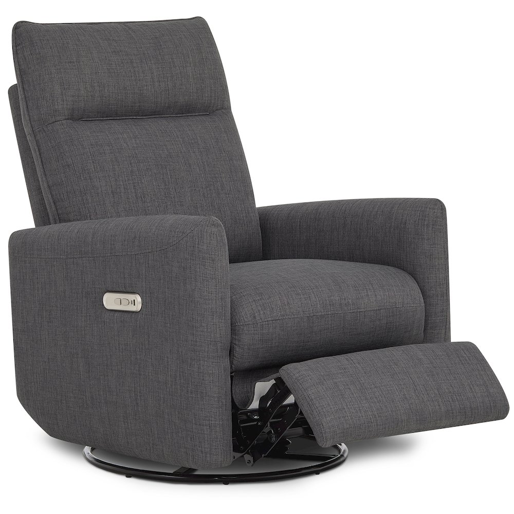 Evolur Noah Power Recline Glider With 275-Degree Swivel, Power Recline. Picture 3