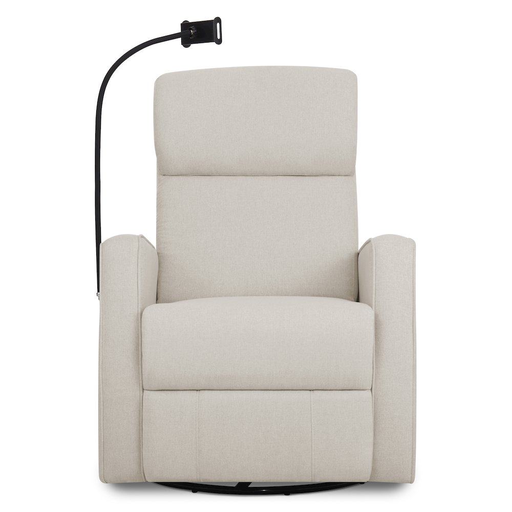 Evolur Noah Power Recline Glider With 275-Degree Swivel, Power Recline. Picture 5