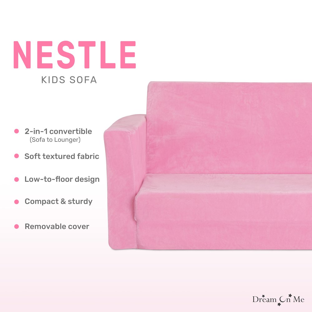 Dream On Me Nestle Kids Sofa - Duo. Picture 4