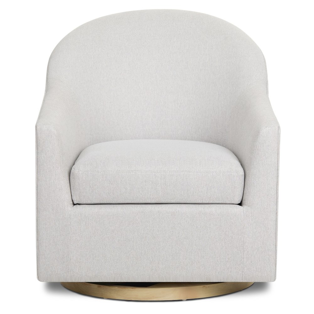Evolur Luna Swivel Glider & Ottoman. Picture 5