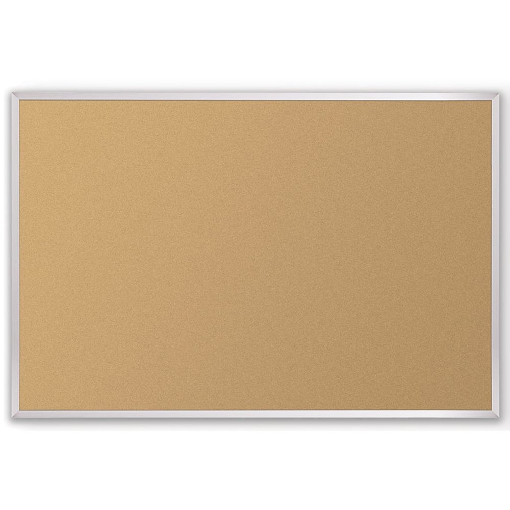 Valu-Tak Tackboard - Aluminum Trim - 4 X 12. Picture 1