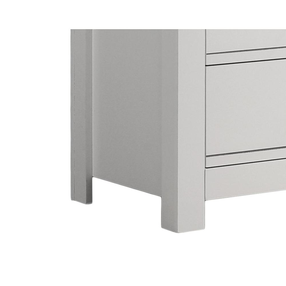 Cassini White 6-Drawer Dresser. Picture 5