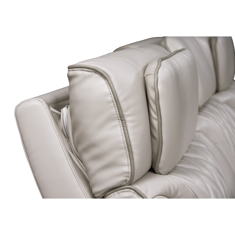 Ice Leather Aire Transformer Power Reclining Sofa & Loveseat Living Room Set. Picture 7