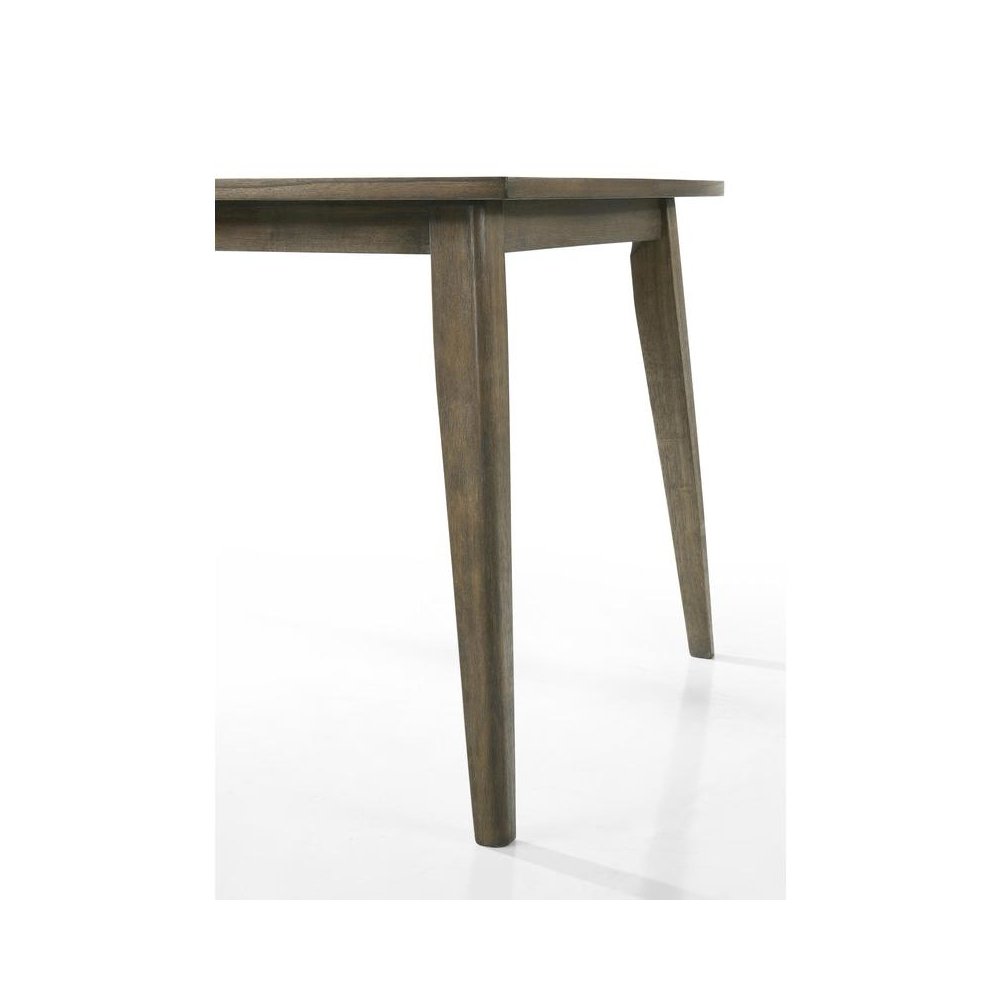 Bistro Vintage Walnut 72" Wide Contemporary Rectangle Dining Table. Picture 1