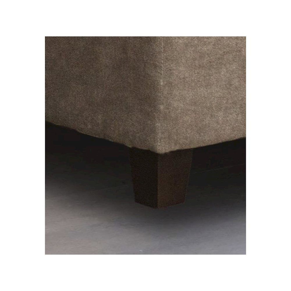 Fabric Sectional Sofa with Right Facing Chaise, Storage Ottoman. Picture 7