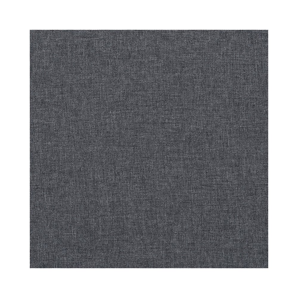 69.5"W Dark Gray Linen Convertible Sleeper Loveseat with Cup Holder. Picture 12